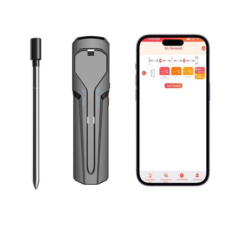 新私模蓝牙无线肉类温度计智能厨房食物温度计 烤箱BBQ烤肉温度计,淘宝优惠券,粉丝福利购,淘宝优惠卷