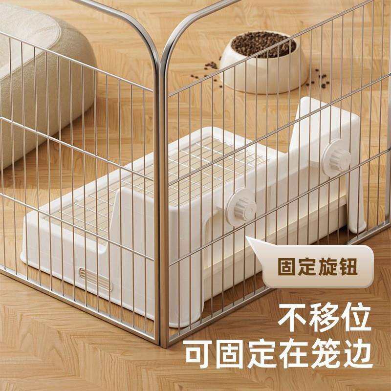 小型犬不锈钢双层狗厕所狗便盆犬泰迪用品尿盆便盆屎排便冲水宠物,淘宝优惠券,粉丝福利购,淘宝优惠卷