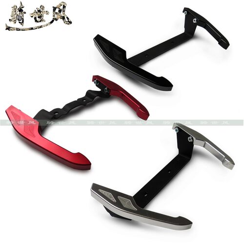 隆鑫无极300AC改装后扶手300复古铝合金尾翼LX300-6C推车手把 - 图0