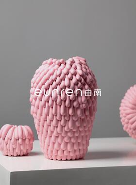 北欧现代简约馥蕊花器创意花瓶家居干花插花器装饰品摆件现货