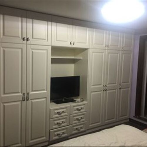 上海工厂定制兔宝宝组和衣柜移门整体衣帽间实木衣柜橱柜家具 - 图1