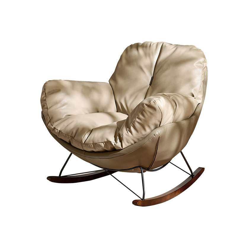 摇摇椅客厅轻奢懒人沙发单人企鹅摇椅躺椅简约现代家用阳台休闲椅,淘宝优惠券,粉丝福利购,淘宝优惠卷