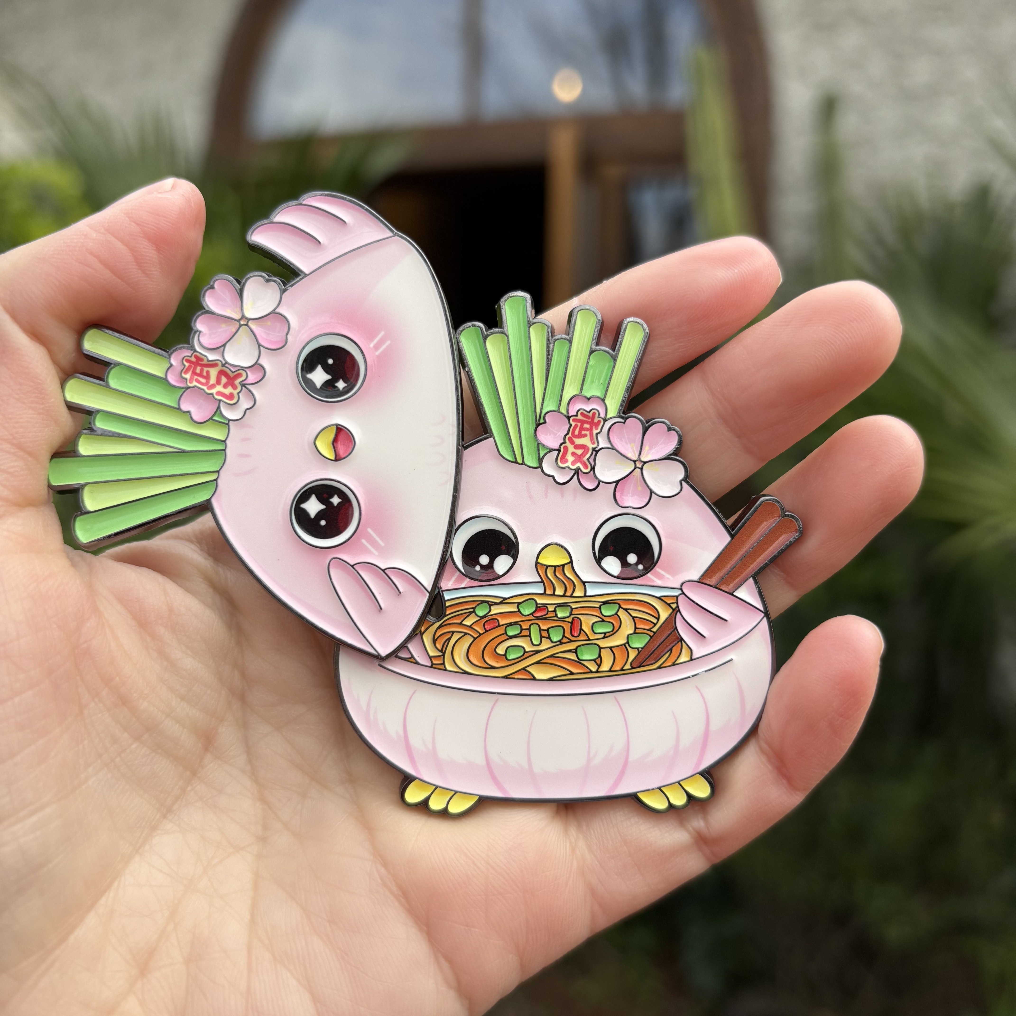 高品质礼盒装 武汉蒜鸟金属冰箱贴 左滑吃热干面伴手礼纪念品文创,淘宝优惠券,粉丝福利购,淘宝优惠卷