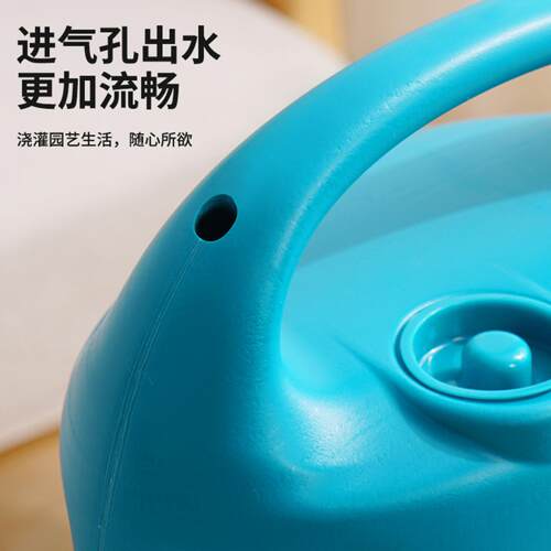 园艺长嘴浇水壶农用淋淋花浇菜喷壶浇花塑料洒大浇花壶升级款花洒 - 图2