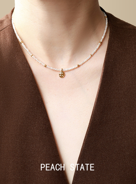 PEACHSTATE纯天然淡水珍珠项链