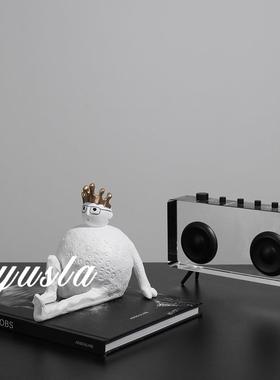 简约现代客厅电视柜玄关卡通可爱儿童房售楼处餐厅柜摆件软装饰品