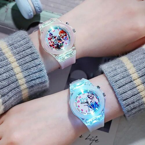 Girls Kids Watches Children Watch Frozen Princess Aisha Soph - 图2