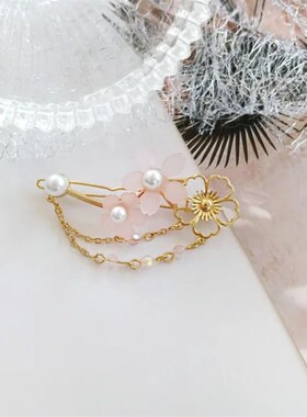 10  pcs/lot fashion accessories resin sakura flower barrette
