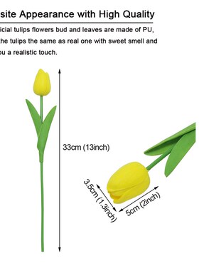 Artificial Tulip Flowers Mini Tulip Flowers Fakes Flowers Re