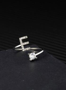 Creative A-Z Alphabet 26 Letter Rings Personlity Initial Nam
