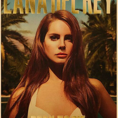 Retro Kraft Paper Prints Singer Lana Del Rey Poster HD  Post - 图3