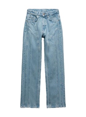 2022 spring new womens fashion retro all-match high waist s