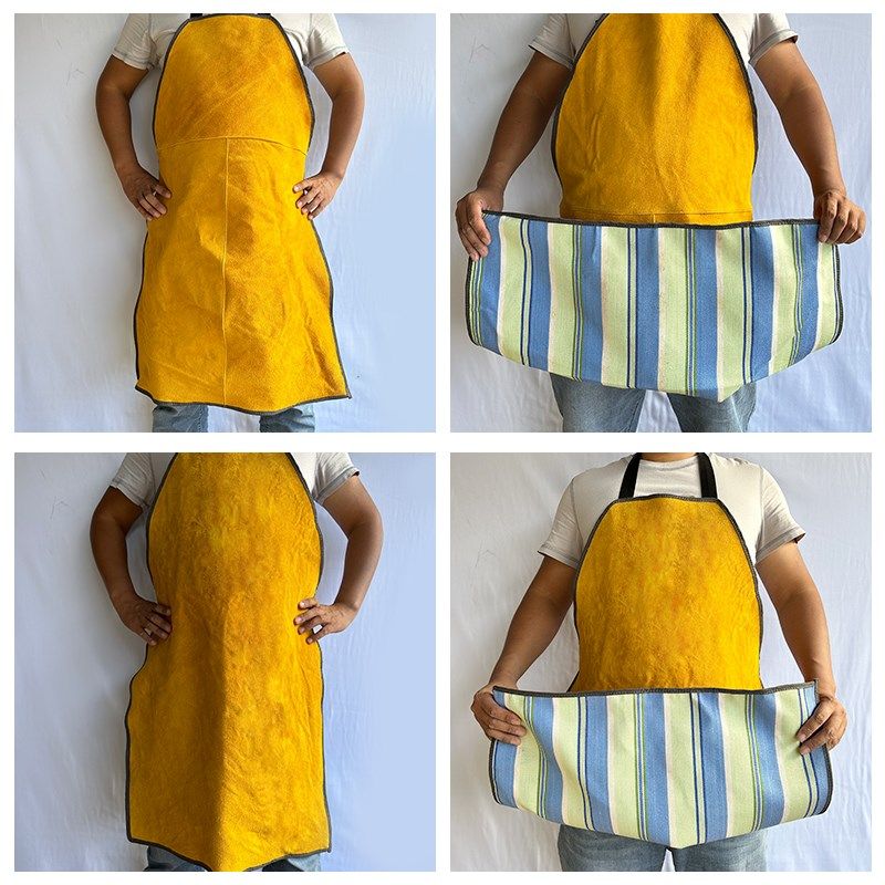 电焊围裙焊工牛皮防烫焊接工作防火花飞溅高温耐磨隔热专用防护服,淘宝优惠券,粉丝福利购,淘宝优惠卷