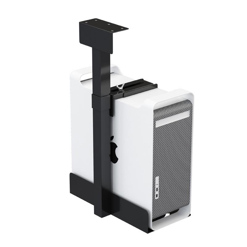 Main chassis bracket desktop computer suspended main rack wall hanging hanger under table storage rack tray bracket metal