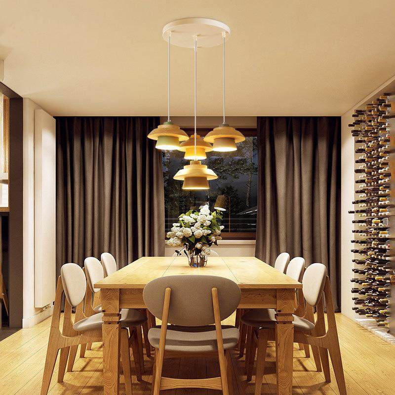 蘑菇灯现代简约彩色餐厅吧台连锁店led吊灯 北欧设计师幼儿园吊灯,淘宝优惠券,粉丝福利购,淘宝优惠卷