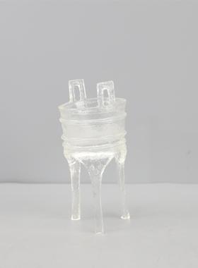 新中式三足鼎树脂工艺品摆件磨砂香炉会所售楼处样板房书房装饰品