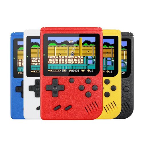 Retro Console Double Handheld Game Player Battery 3.0 Inch L - 图0