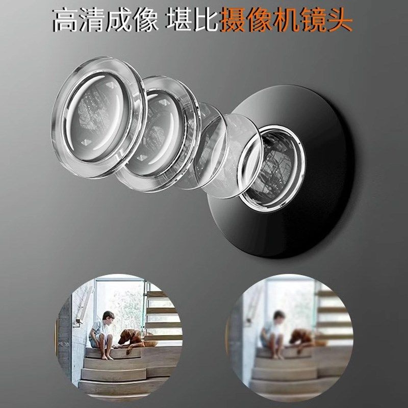 防盗门猫眼门镜家用监控摄像头门铃堵洞孔老式通用二合一入户大门,淘宝优惠券,粉丝福利购,淘宝优惠卷