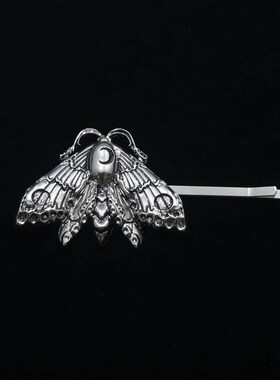 12 pcs nature insect moth Hair Clip woman butterfly Hair cli