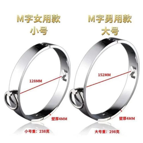 字母项圈脖链男朋友颈带女生项链金属皮质人用项圈刻字牵引绳链 - 图1