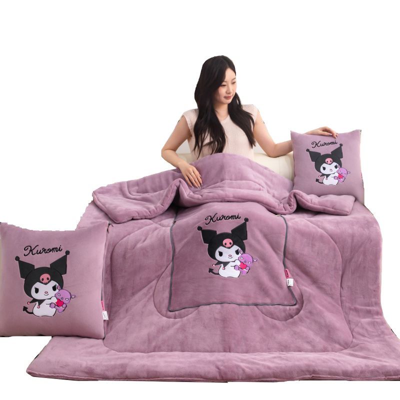 三丽欧抱枕被两用二合一午睡毯子汽车载靠枕靠垫加绒空调被,淘宝优惠券,粉丝福利购,淘宝优惠卷