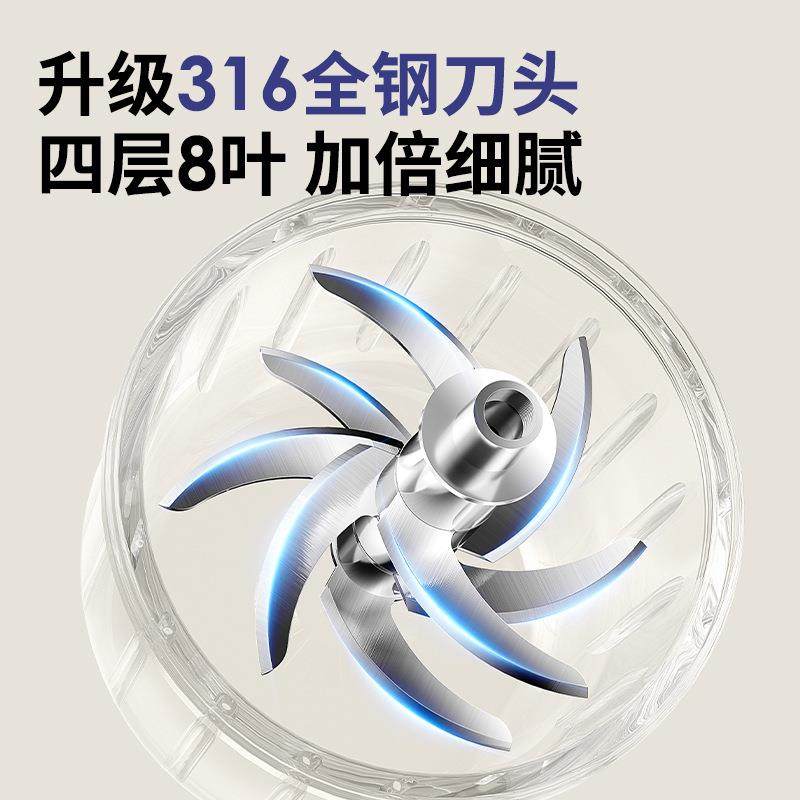 小白熊辅食机婴儿料理机小型多功能搅拌机无线便携打泥机HL-6019,淘宝优惠券,粉丝福利购,淘宝优惠卷