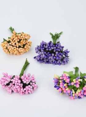 12 Pieces Stamen Diy Gifts Candy Box Home Decor Wedding Deco