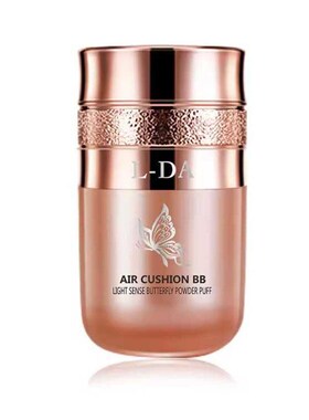 NEW butterfly puff face powder Air cushion foundation makeup