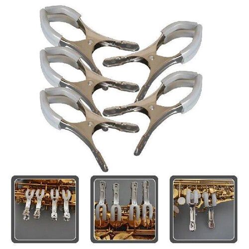 5 Pcs Sax Repair Supplies Spacer Clips Tool Wind Instrument - 图2