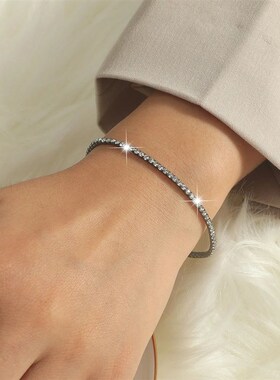 1Pieces of Ladies Transparent Shiny Crystal Bracelet 27 Colo