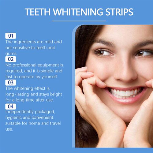 Oralhoe Teeth Cleaning Strips Fresh Breath Deep Teeth Cleani - 图2