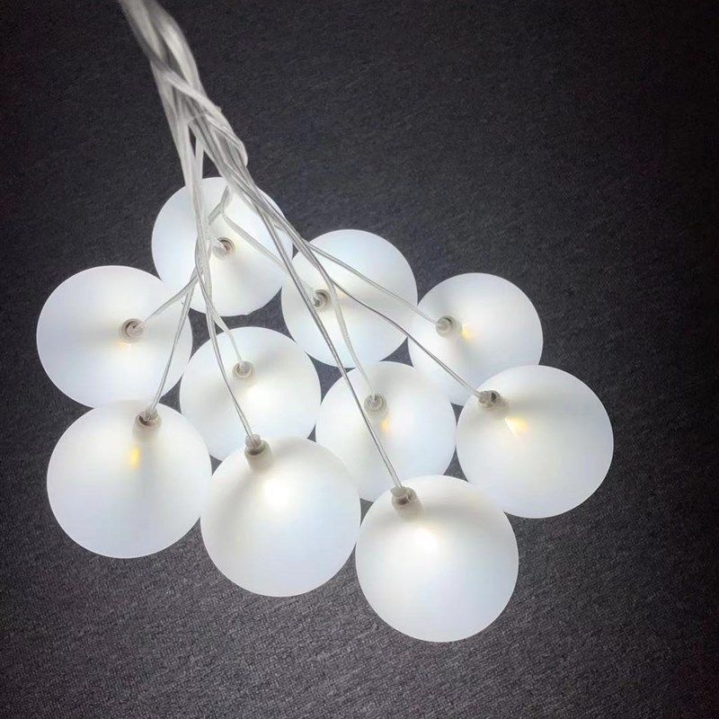 婚庆道具奶白圆球吊灯龙珠球形挂灯婚礼现场吊顶装饰气球发光烟花,淘宝优惠券,粉丝福利购,淘宝优惠卷