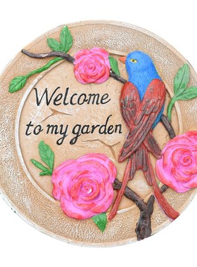 园林景观雕塑别墅花园垫脚石摆件园林庭院草坪公园脚踏板装饰