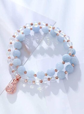 Jade Brlet Womens Multi-Gem New Multi-Layer Circle Brlet Cr