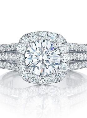 Huitan rendy Women Rings with Brilliant Cubic Zirconia Luxur