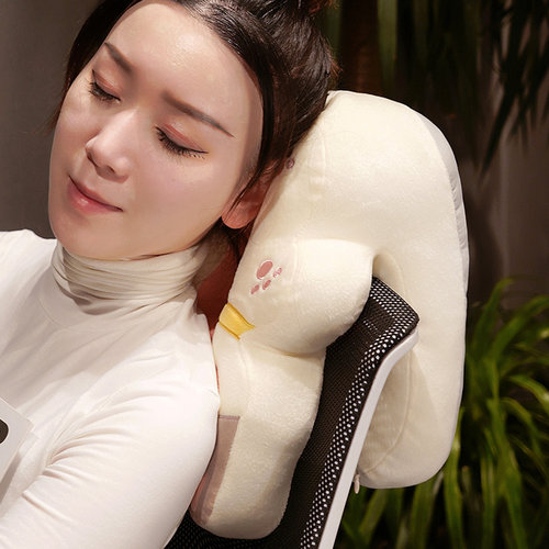 夏季冰丝午睡枕中小学生趴睡枕头儿童专用可爱办公室桌上午休抱枕 - 图2