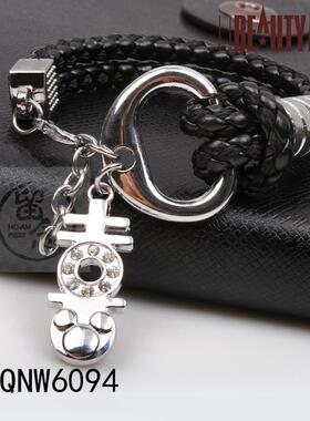 。Brlet personality snake pattern woven steel brlet Xi chara