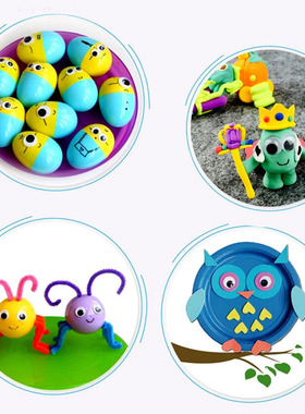 400Pcs Self Adhesive Googly Wiggly Eyes 6/8/10/12/15mm Mixe