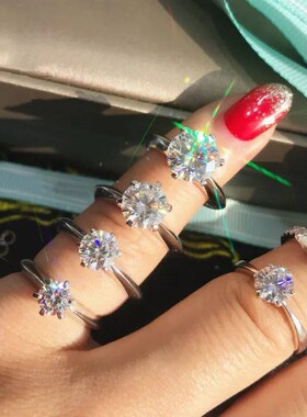 rendy Rings For Women Cubic Zirconia Diamant Ring Fashion Si