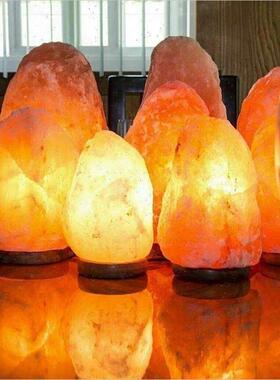 Natural Himalayan Salt Lamp Crystal Salt Rock Gift Pack