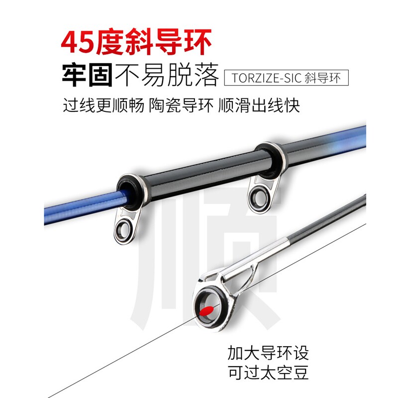 短节迷你小矶竿矶钓竿大导环远投滑漂碳素超硬超轻海钢笔路亚抛竿,淘宝优惠券,粉丝福利购,淘宝优惠卷