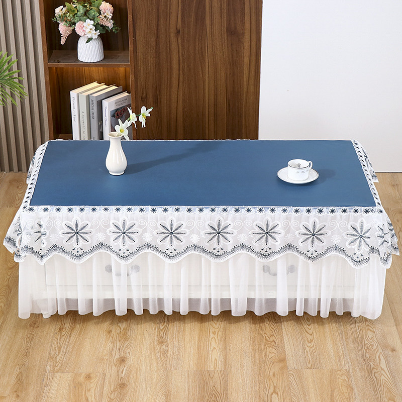 茶几桌布2023新款防水防油茶几免洗可擦餐桌布防烫罩蕾丝盖巾,淘宝优惠券,粉丝福利购,淘宝优惠卷