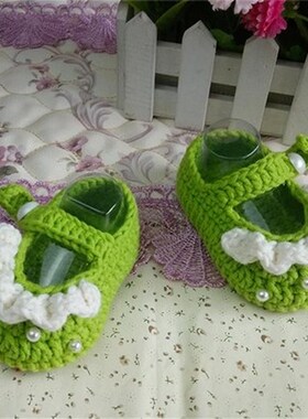 10Pcs Clear Plastic Baby Feet Display Baby Booties Shoes Soc