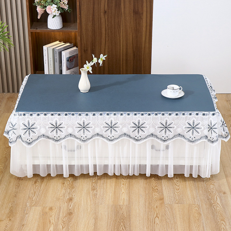 茶几桌布2023新款防水防油茶几免洗可擦餐桌布防烫罩蕾丝盖巾,淘宝优惠券,粉丝福利购,淘宝优惠卷