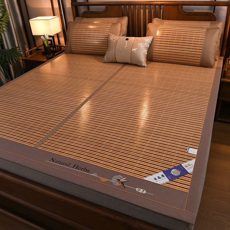 凉席竹席夏季席子冬夏两用学生宿舍家用面天然草席夏天202新款,淘宝优惠券,粉丝福利购,淘宝优惠卷