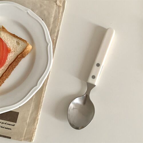 3Pcs Tableware Set Stainless Steel Dinnerware Spoon Knife Fo - 图3