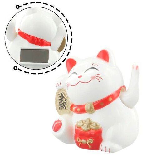 High Quality Lucky Cat Ornament Car Dashboard Decor Cartoon - 图1