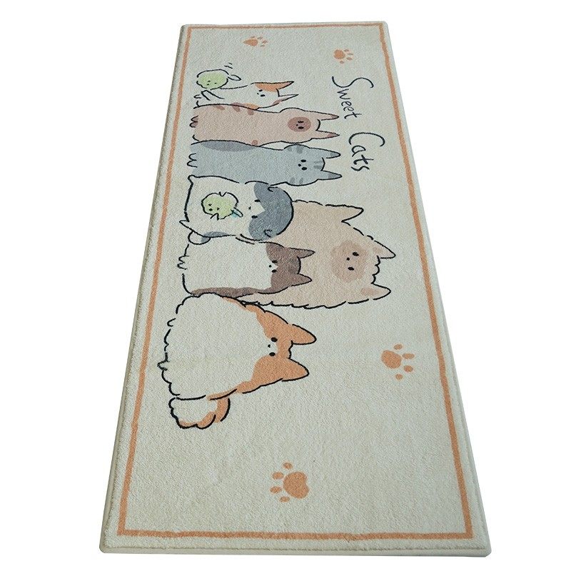 卧室可爱床边毯家用儿童房地垫可坐可睡加厚卧室房间儿童客厅地毯,淘宝优惠券,粉丝福利购,淘宝优惠卷