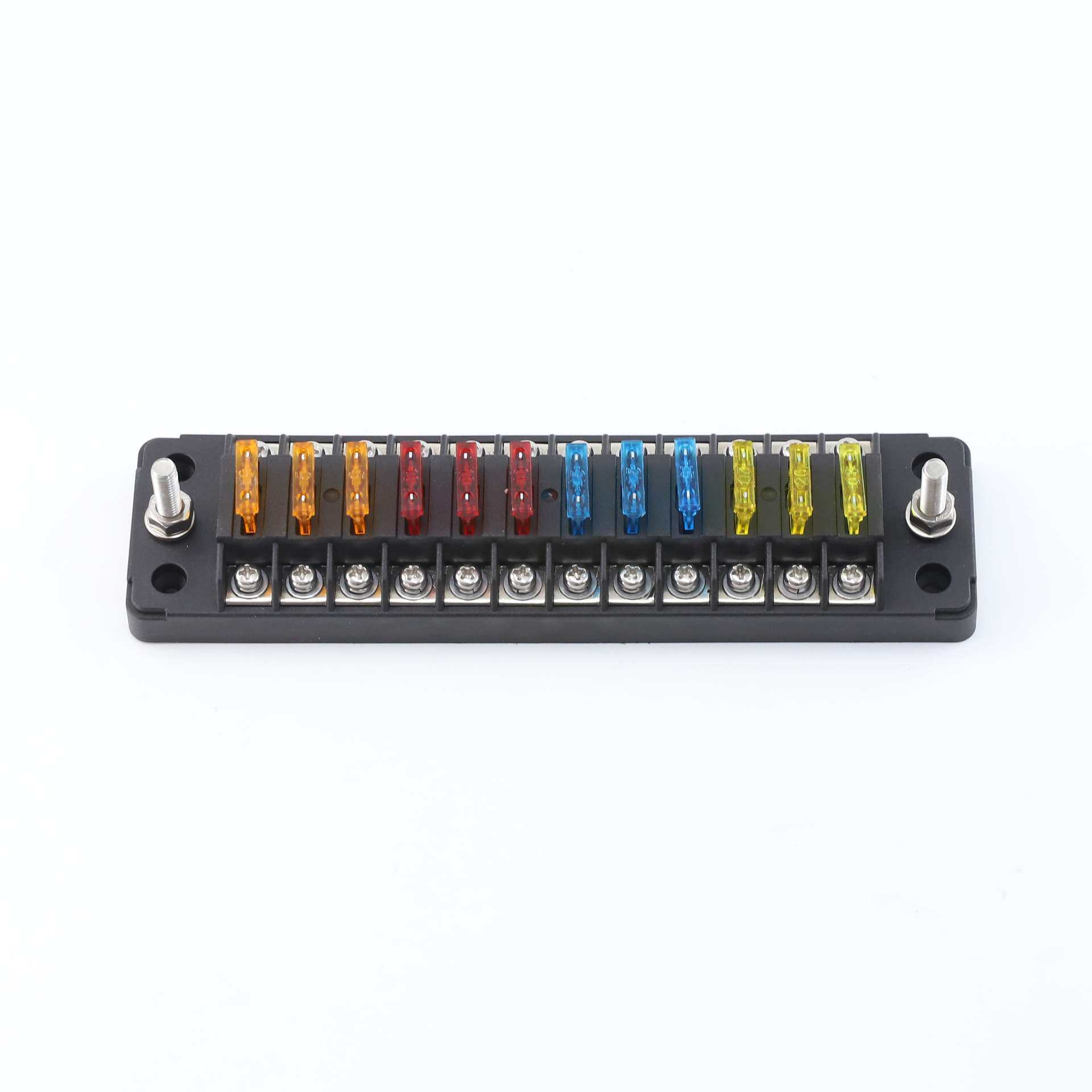 12路单排保险丝座1进12出5A10A15A20A可选保险丝线路控制盒,淘宝优惠券,粉丝福利购,淘宝优惠卷