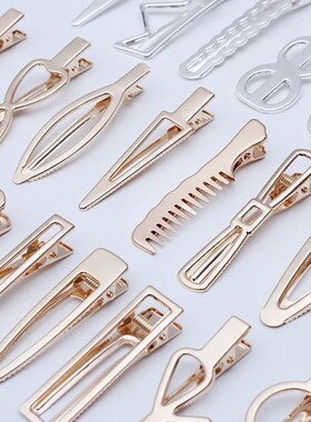 50 Pieces/Lot Various Metal Alligator Hair Clip Hairpin Barr